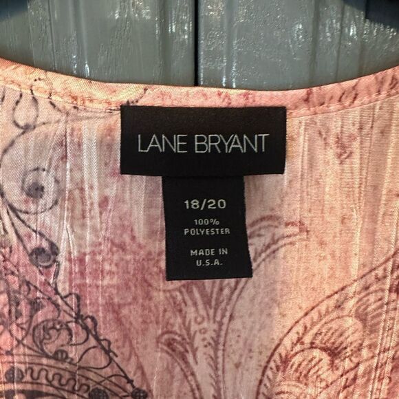 Lane Bryant Blush and Mauve Sleeveless Top - Picture 5 of 5